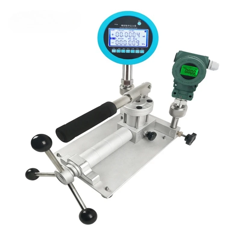 -0.1 ~ 6Mpa Pneumatic Desktop Pressure Calibrator for Pressure Gauge Calibration
