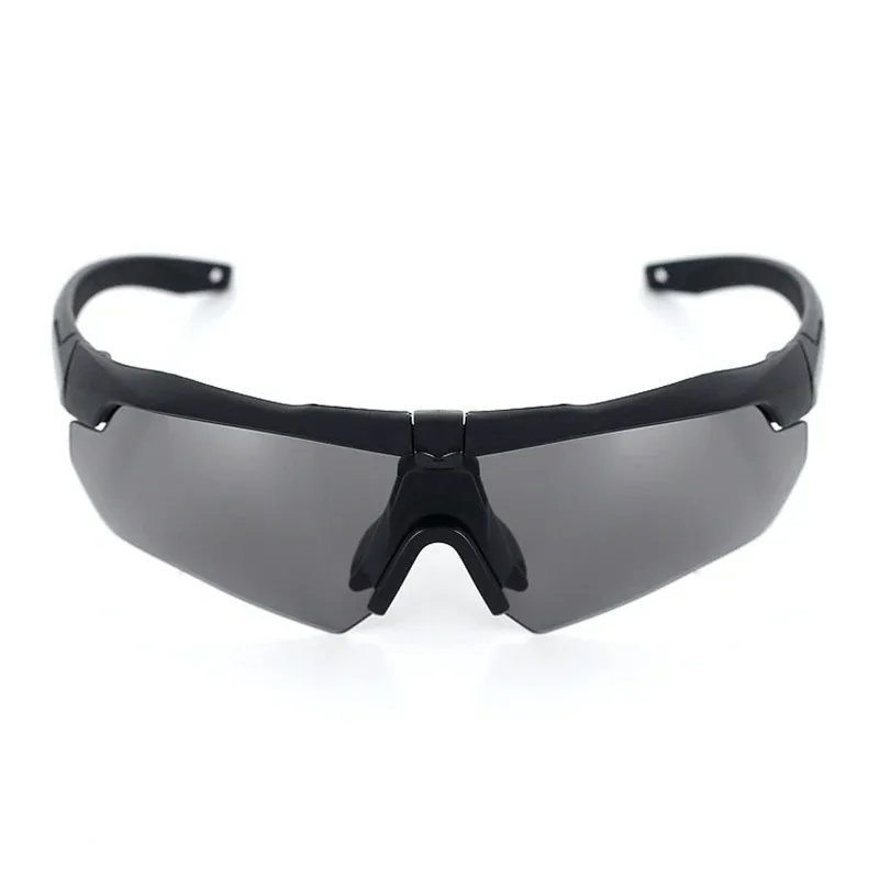 Outdoor military enthusiast tactical glasses CS shooting goggles training windproof riding glasses