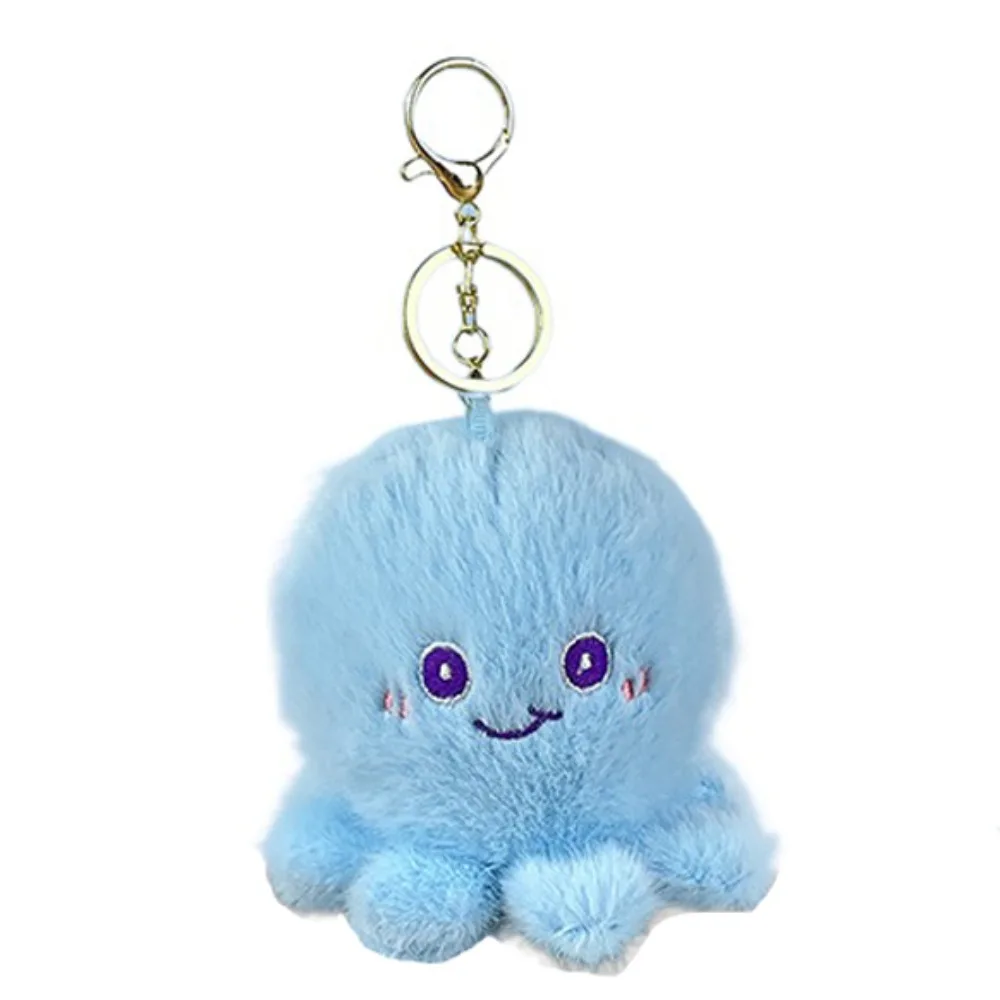 

Turtle Ocean Animal Plush Keychain Octopus PP Cotton Plush Whale Keychain Simulation Starfish Animal Whale Small Pendant