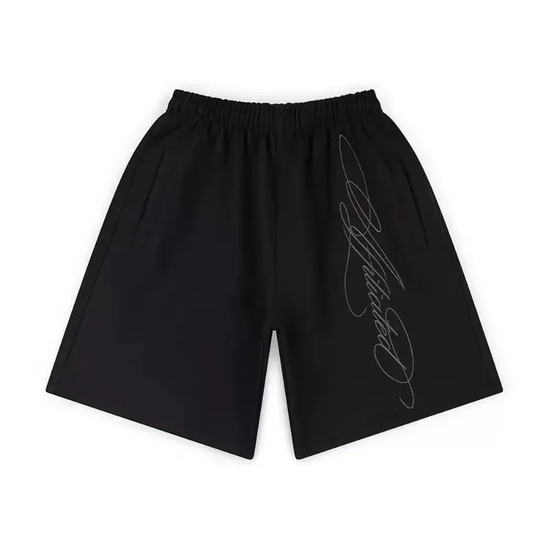 Herren-Shorts Streetwear Amerikanischer Retro-Stil Herren Hip-Hop Graffiti Buchstaben Baggy Sport Jogging Sommer Casual Basketball – Detail 6