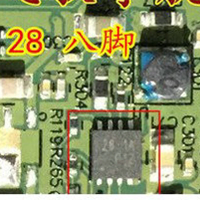 1Pcs/Lot Original New 28 FA 28 FC FX Auto IC Chip Navigation Mainboard 8-Pin Power