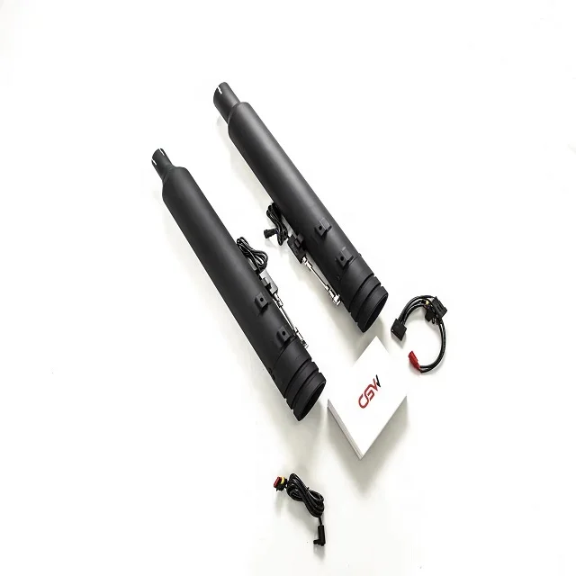 

Valvetronic Exhaust Pipe Loud Sound Muffler Slip-on For Harley Davidson Street Glide Touring 114 117 Enhanced Motorcycle Exhaus