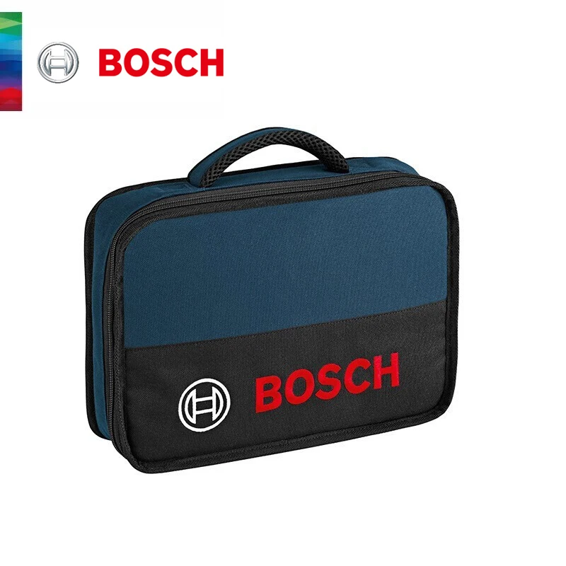 Bosch-bolsa de herramientas portátil multifunción para electricista, bolso grande grueso de lona para mantenimiento, resistente al desgaste, Original