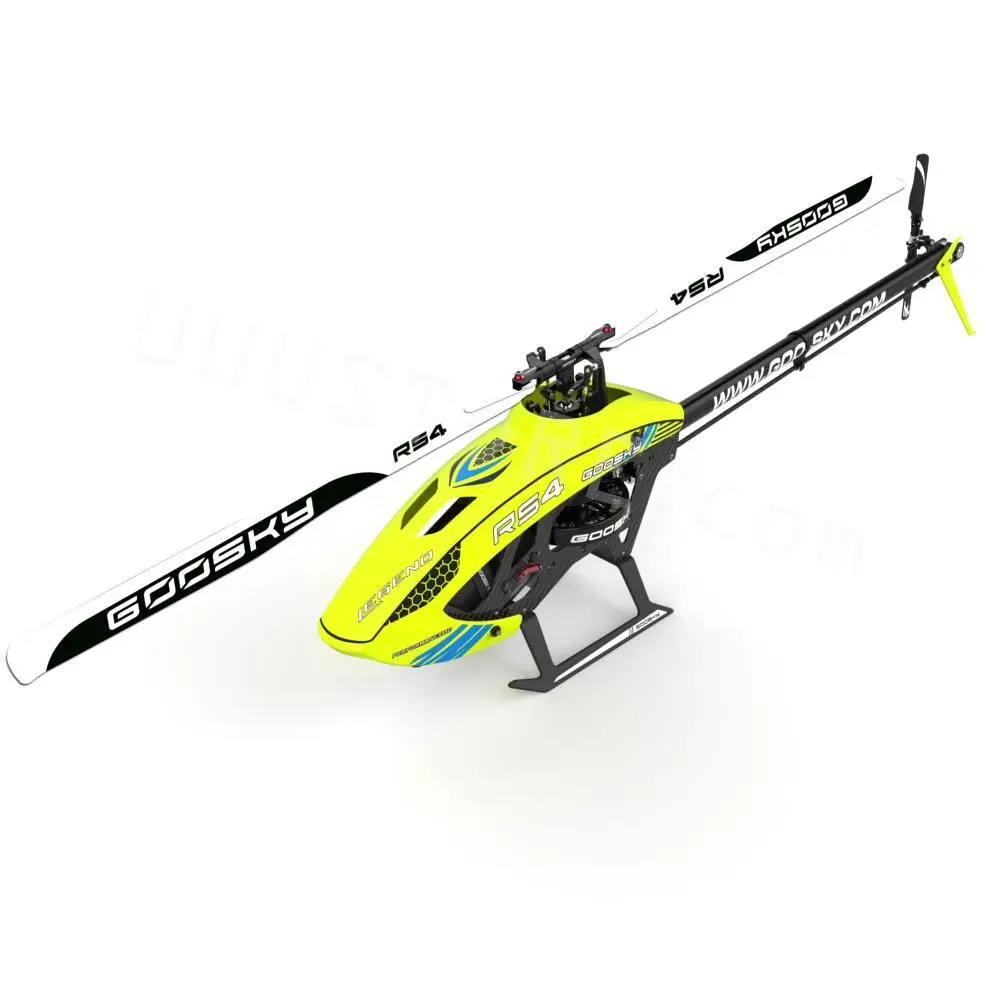 GooSky RS4 Legend 6CH 3D Direct Drive Brushless Motor 380 Class Flybarless RC Helicopter Kit PNP Version