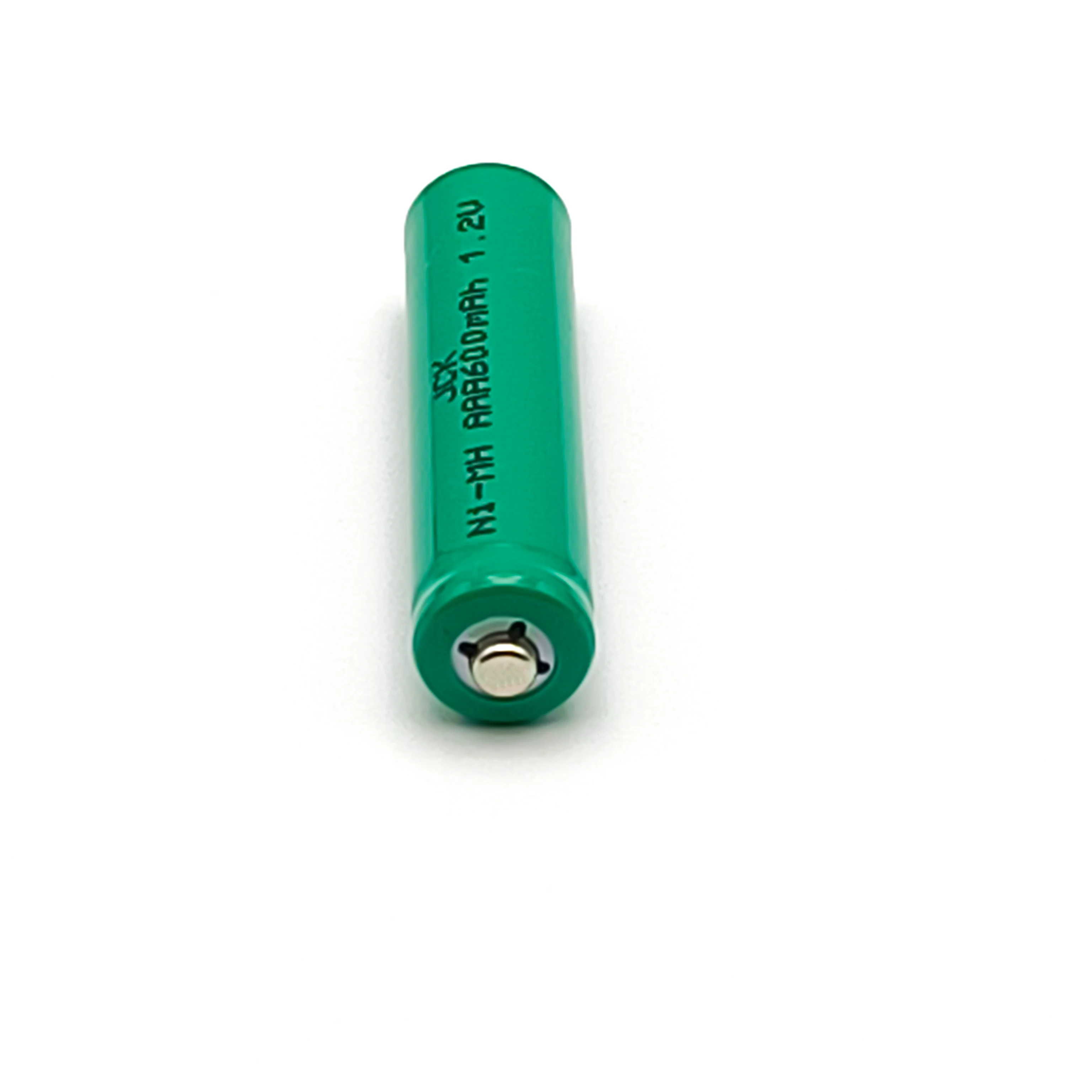 JCK 1Pc Cap Top 1.2V Nimh 600mAh AAA Battery Cell with Max 3C discharge rate