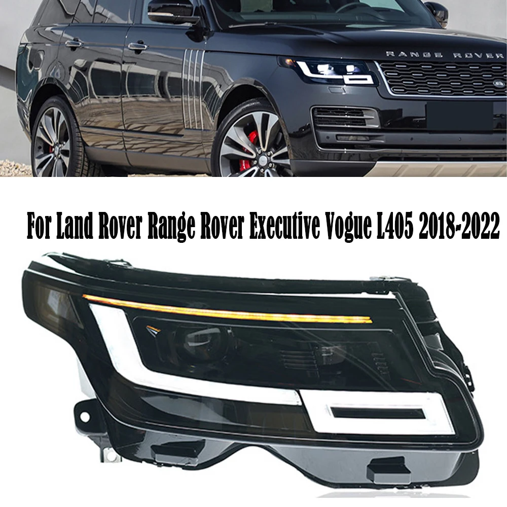 Car Front Lights For Land Rover Range Rover Executive Vogue L405 2014 -2022 Car Upgrade New Styling LED Headlight Assembly