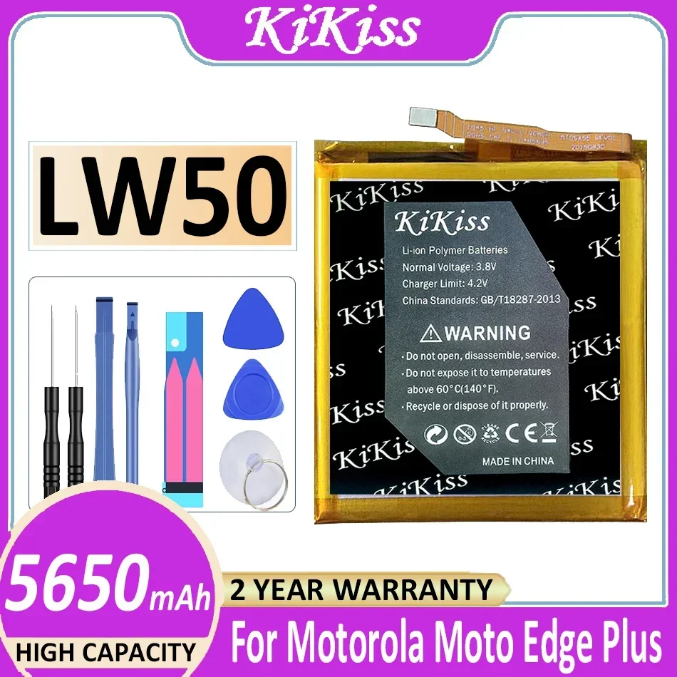 

Мощный аккумулятор KiKiss LW50 5650 мАч для Motorola Moto Edge Plus EdgePlus