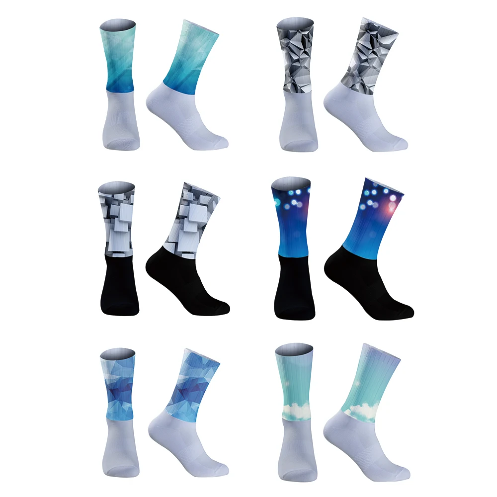 

Anti Slip seamless Cycling Socks Bike Sock 2024 New Compression Bicycle Outdoor Running Sport Sock