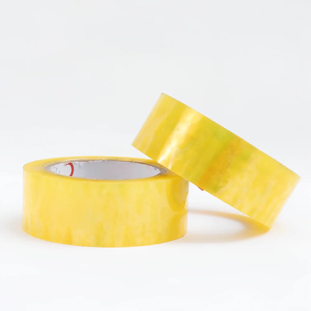 High Performance Transparent Packing Tape Strong Grip Adhesive Roll For Logistics Warehouse Mailing Bundle Sealing Tool