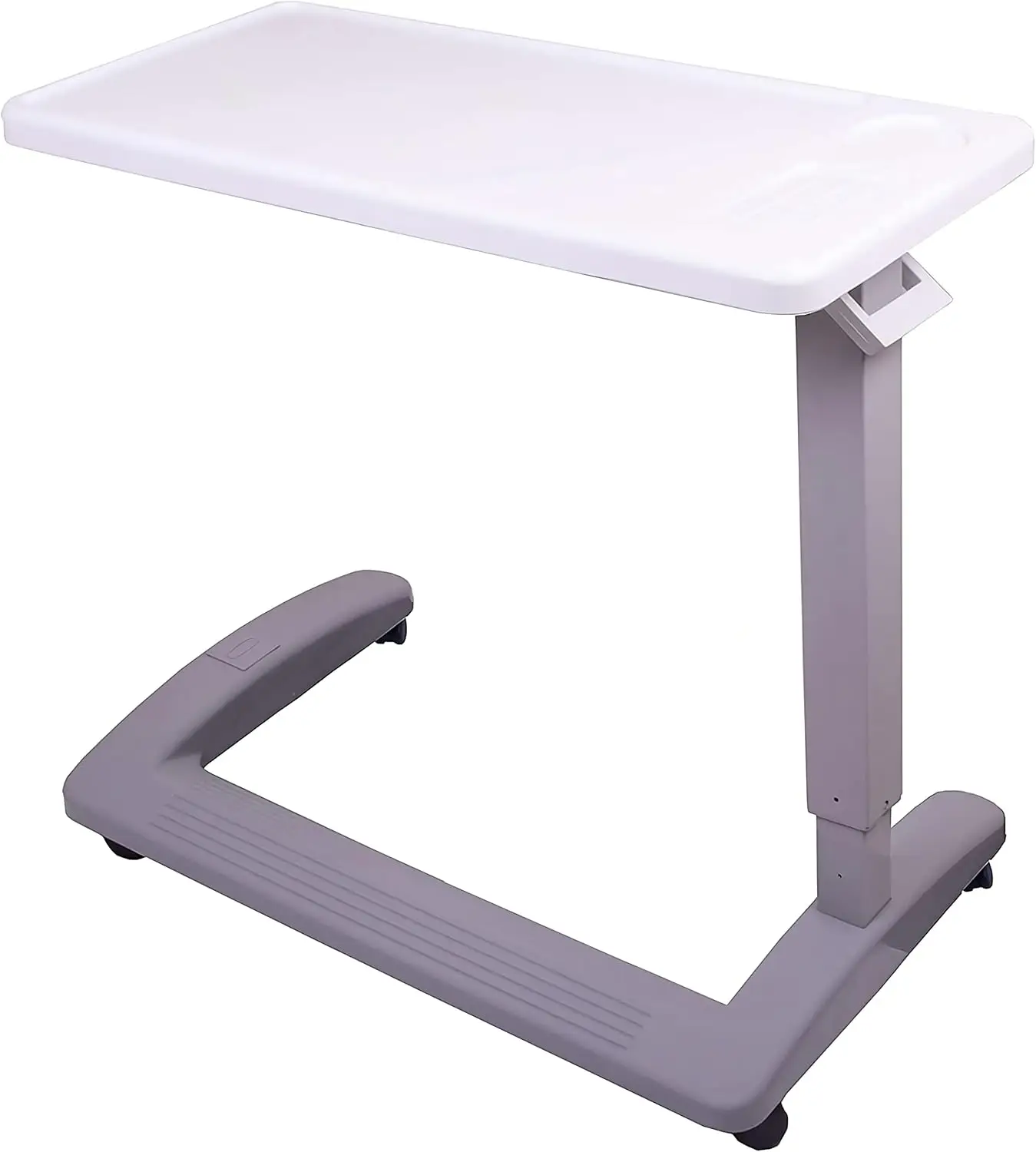 Table and Hospital Bed With Wheels - Over The Bed For Home Use and Hospital, Bedside With Wheels, Over