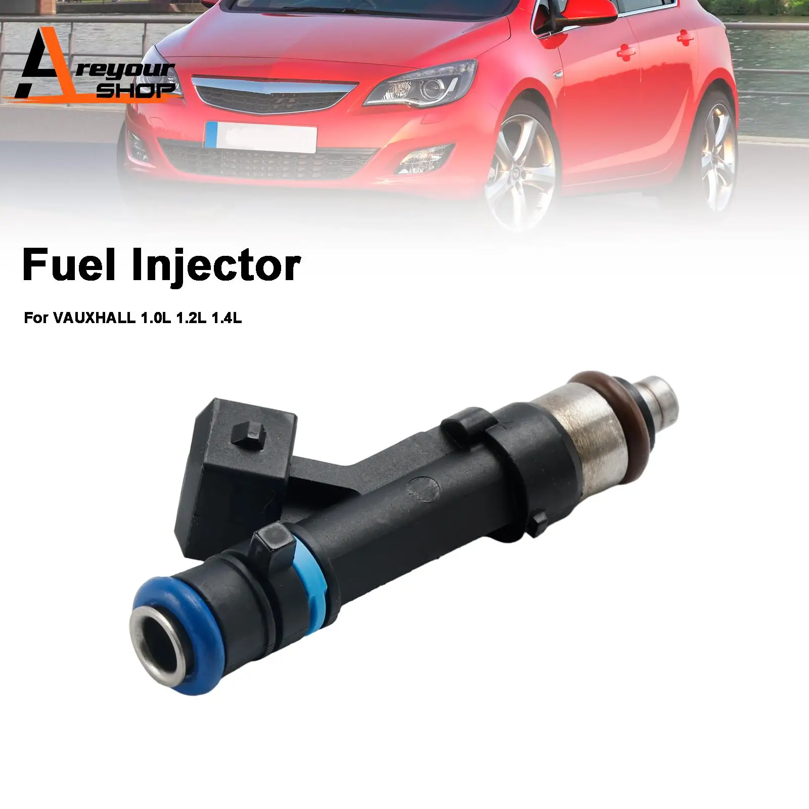 

1PCS PETROL ENGINE FUEL INJECTOR 24420543 fIT FOR VAUXHALL 1.0 1.2 1.4 0280158181