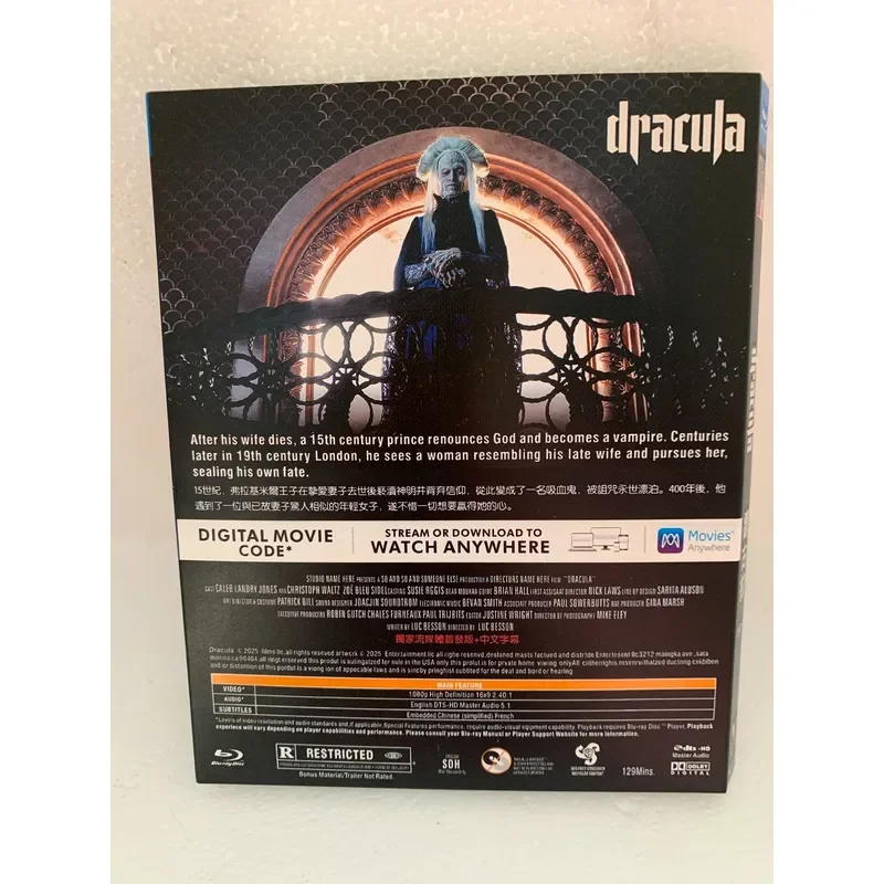 Brand New Blu-ray Disc Dracula Sealed Package Unopened Original Movie