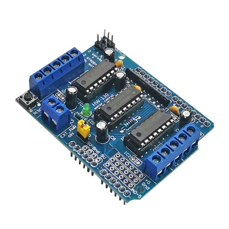 L293D Motor Control Drive Shield dual For arduino Mega2560 4 Channel L293 Motor Drive Expansion Board Motor Driver Module