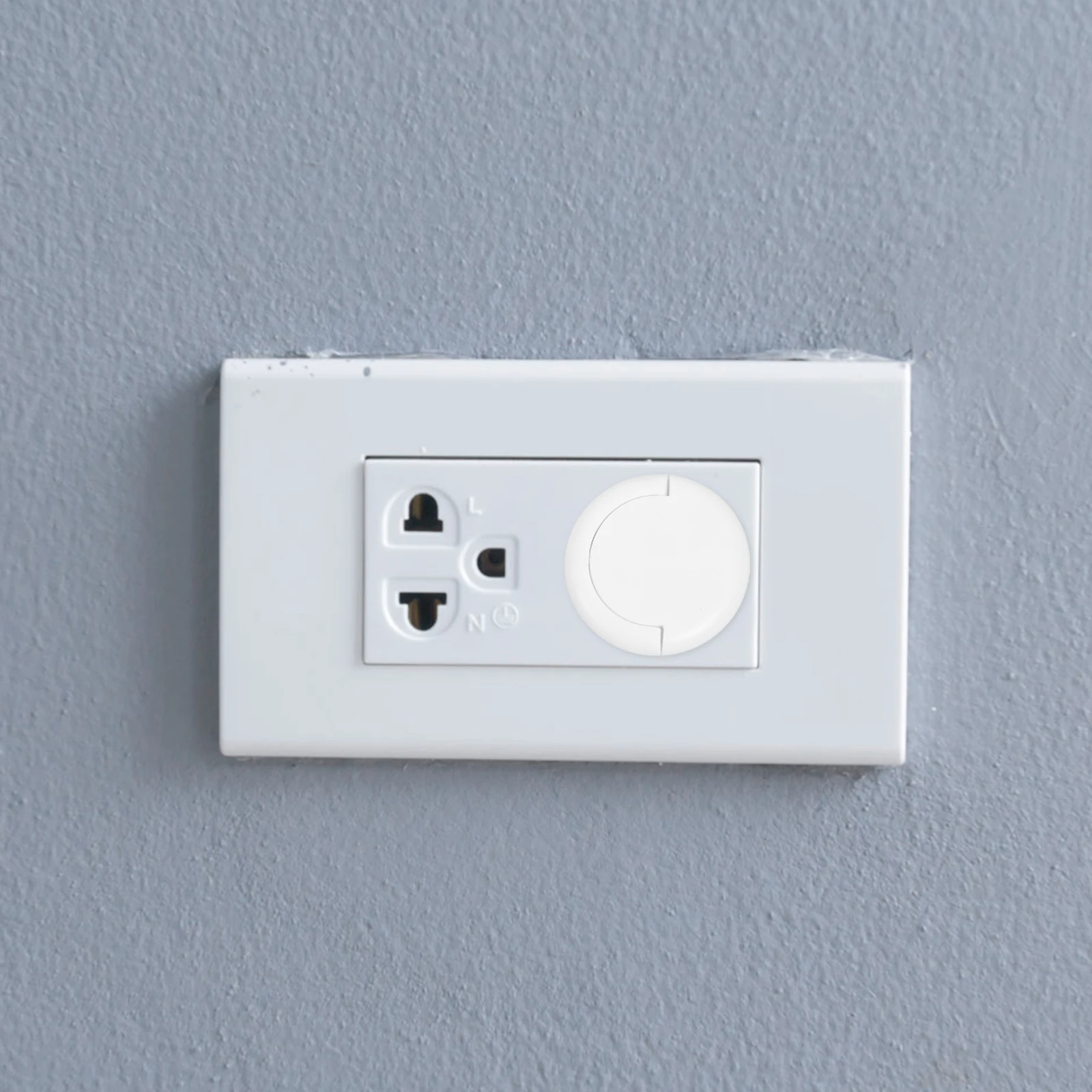 

50pcs Anti-Electric Shock Socket Covers Baby Proof Outlet Protector Abs Safety Plug Covers For Toddlers Home Childproof Outlet