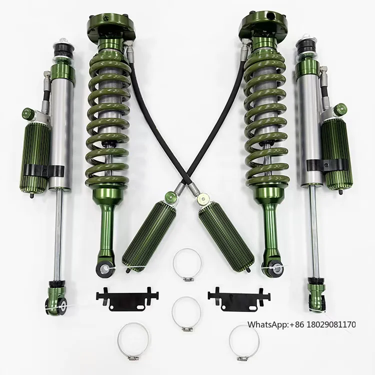 

SSWT T undra 2 inch compression adjustable 12-section 2.25 pipe diameter 4X4 off-road Green shock absorber springs