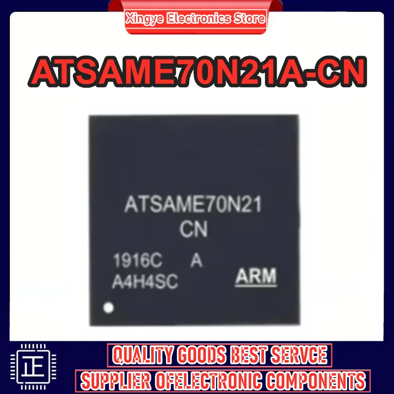 

Новый оригинальный микроконтроллер ATSAME70N21A-CN ATSAME70N21 BGA100, новый и оригинальный.