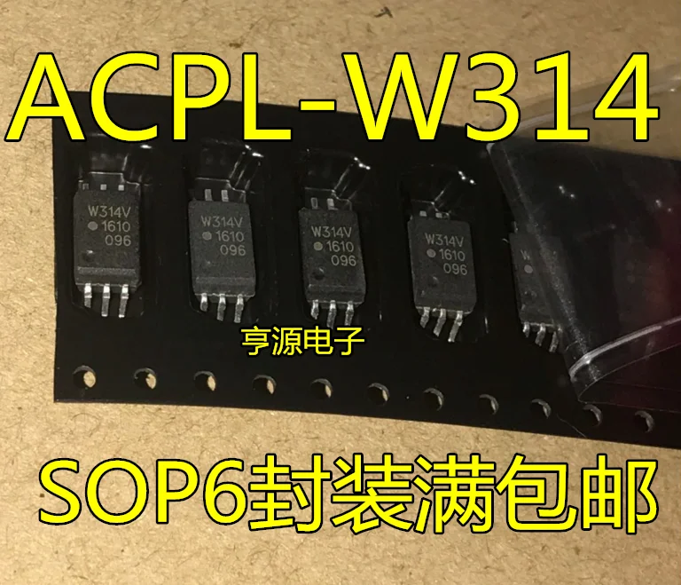 

10 шт. новый оригинальный W314 W314V ACPL-W314 SOP6