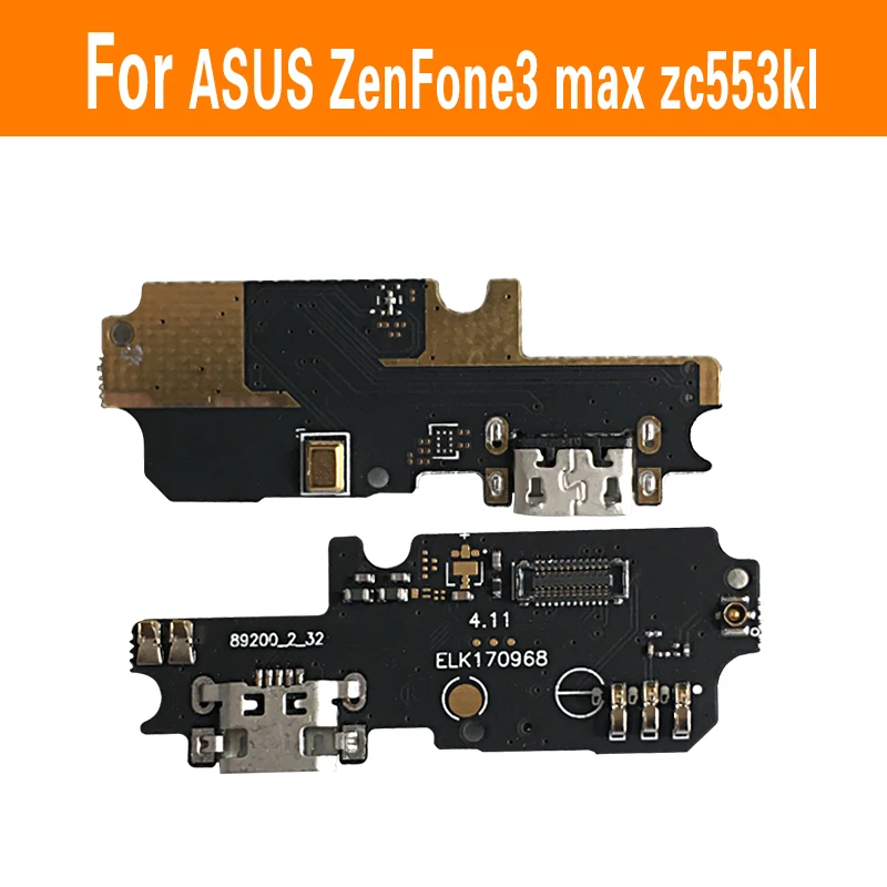 Genuine Sync Date Connector Flex Cable For Asus zenfone 3 MAX ZC553KL 5.5