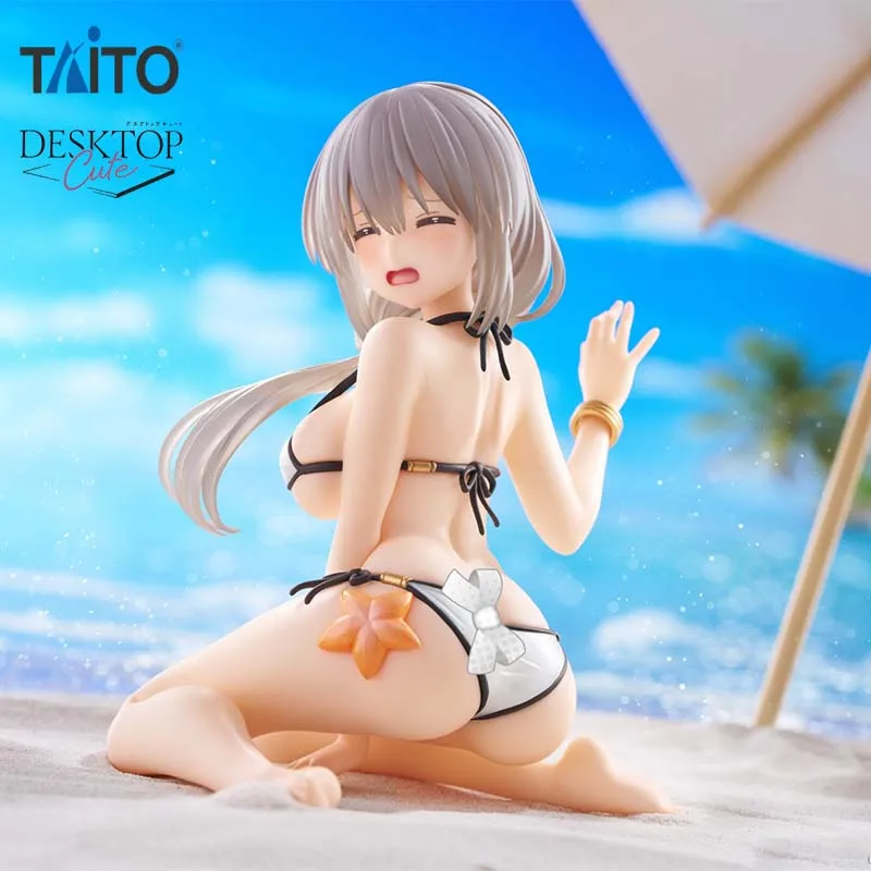 Figura de Escritorio TAiTO: Uzaki-chan Quiere Salir a Saludar! Figura de Acción de PVC de Uzaki Tsuki de la Temporada 2 ~Versión Traje de Baño~