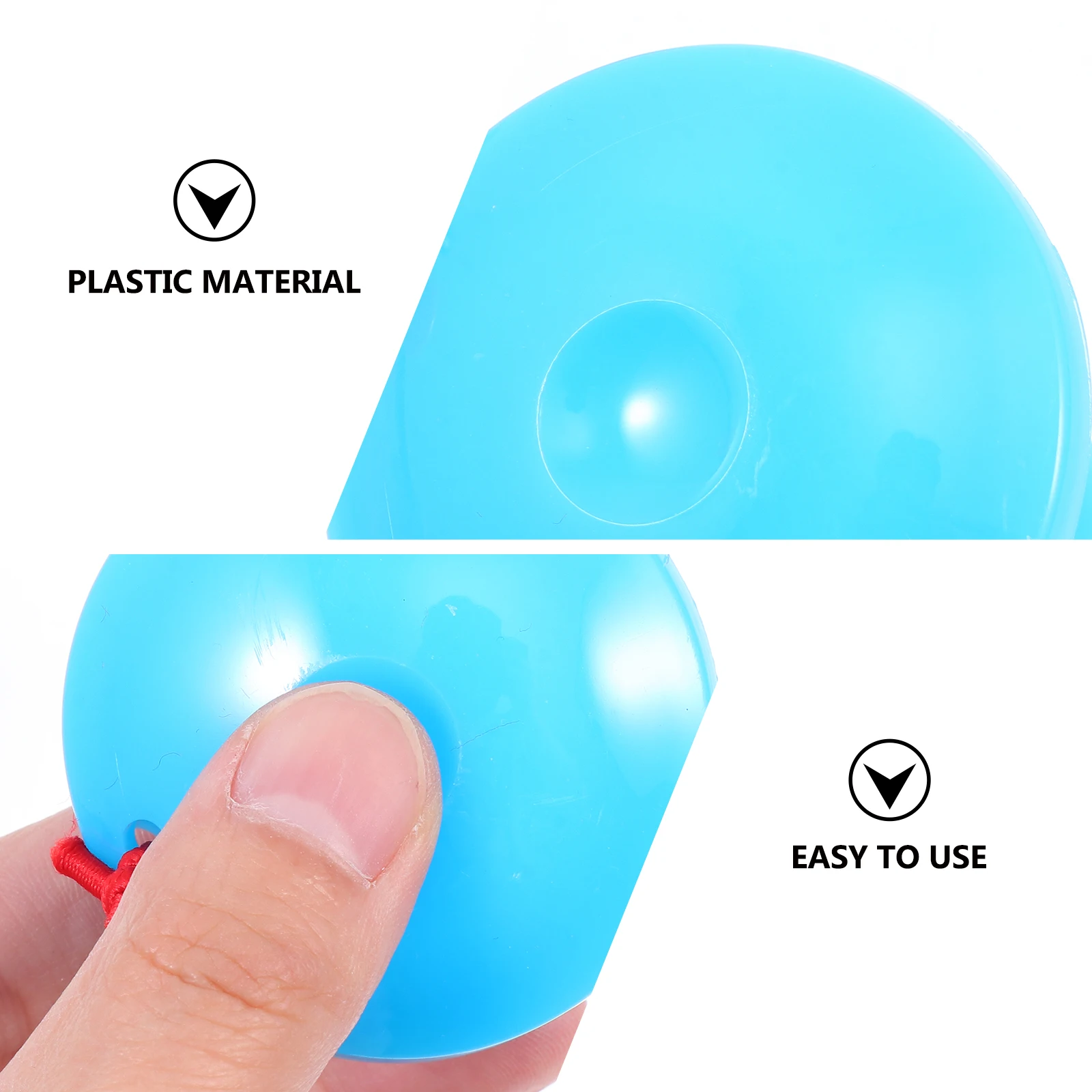 

24pcs Colorful Dance Board Kids Toys Creative Castanets Musical Instruments for Children Smooth Polished Percussion Playthings