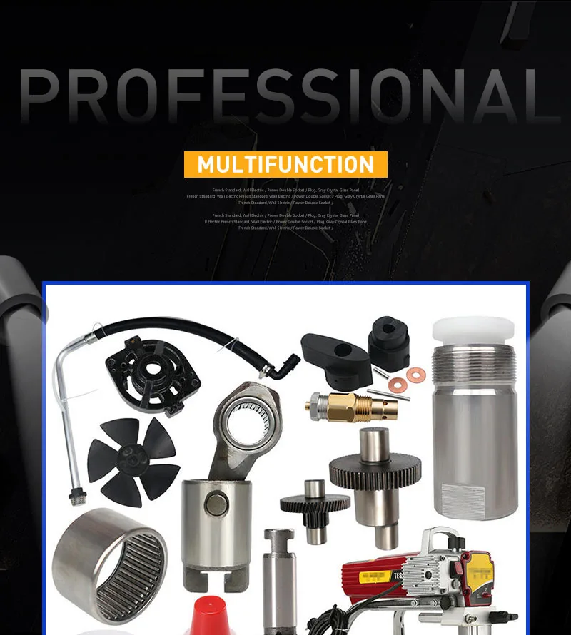 Reparatursets für Dichtungspads für Airless-Spritzgeräte, Reparaturset für Airless-Spritzgeräte-Zubehör 704586 für Titan 440 450 Spritzgeräte – Detail 1