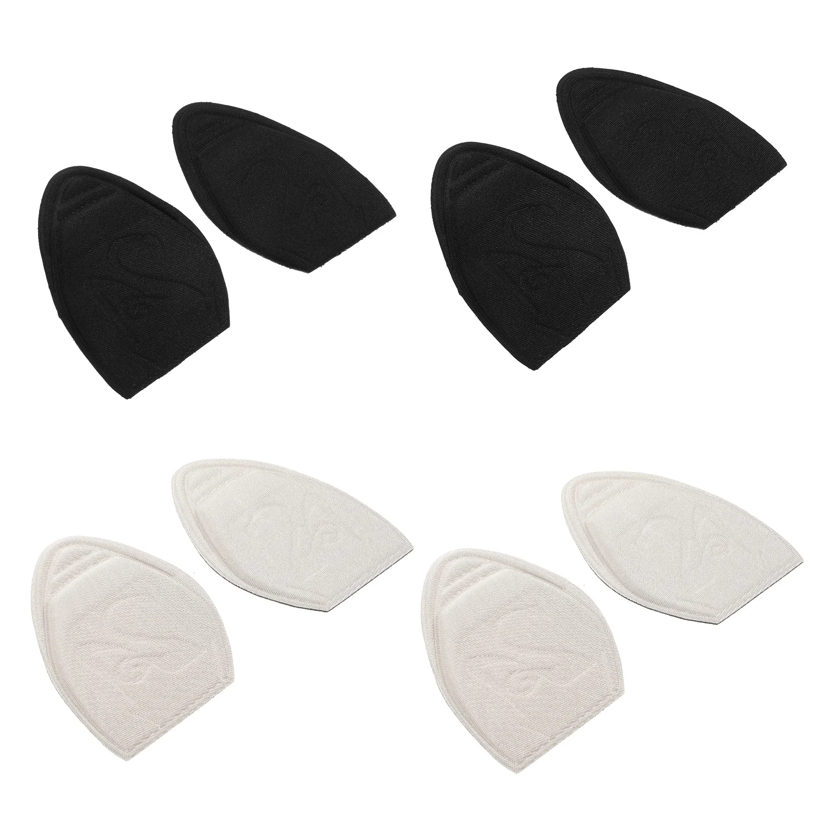 

4Pairs Forefoot Pads Shoe Inserts Comfortable Soft Metatarsal Cushion Pads for High Heels Flats Boots Running Shoes Foot Pain
