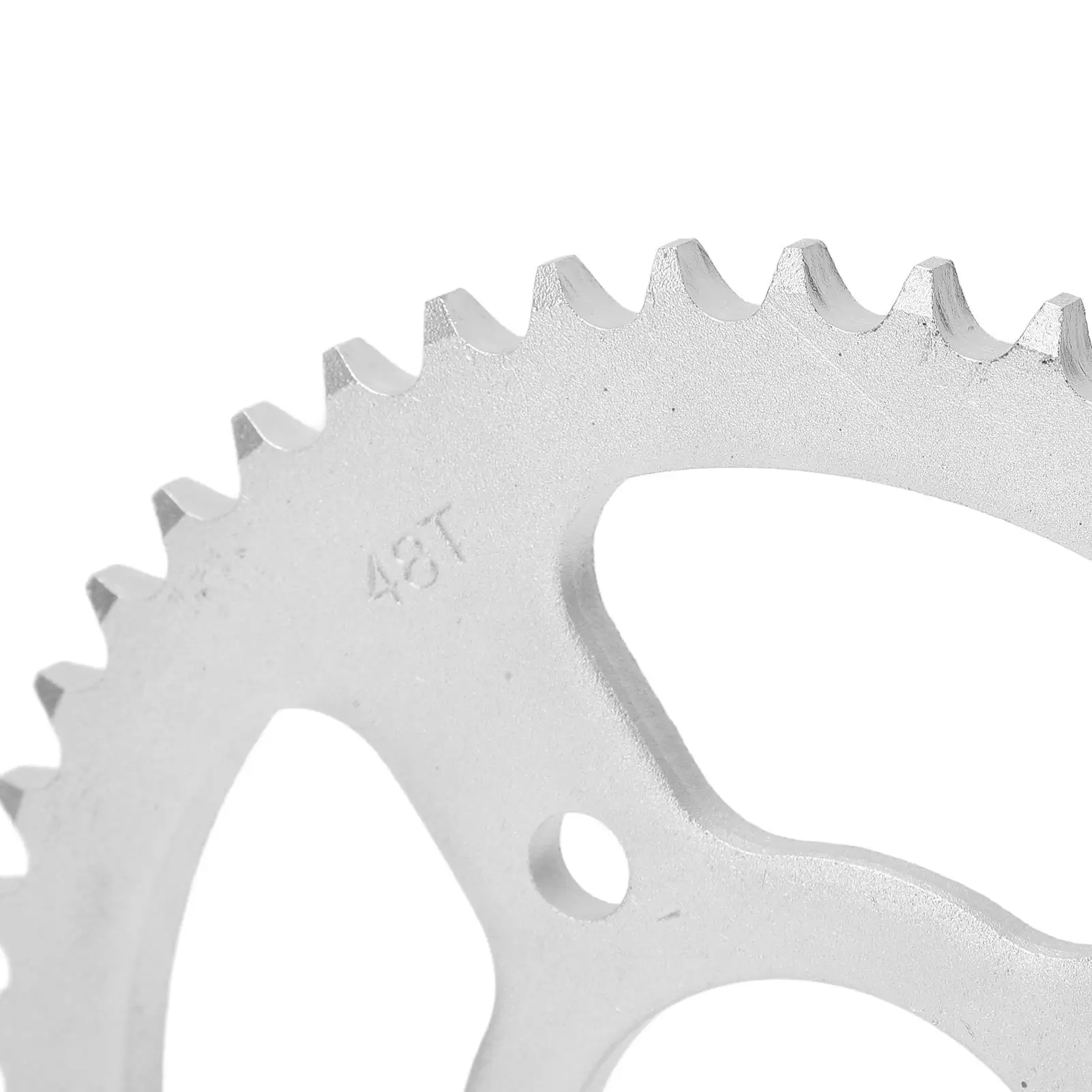 Roda dentada traseira de corrente 48T de aço 58 mm 428 para motocicleta, para atv e karting - Engaste de substituição durável