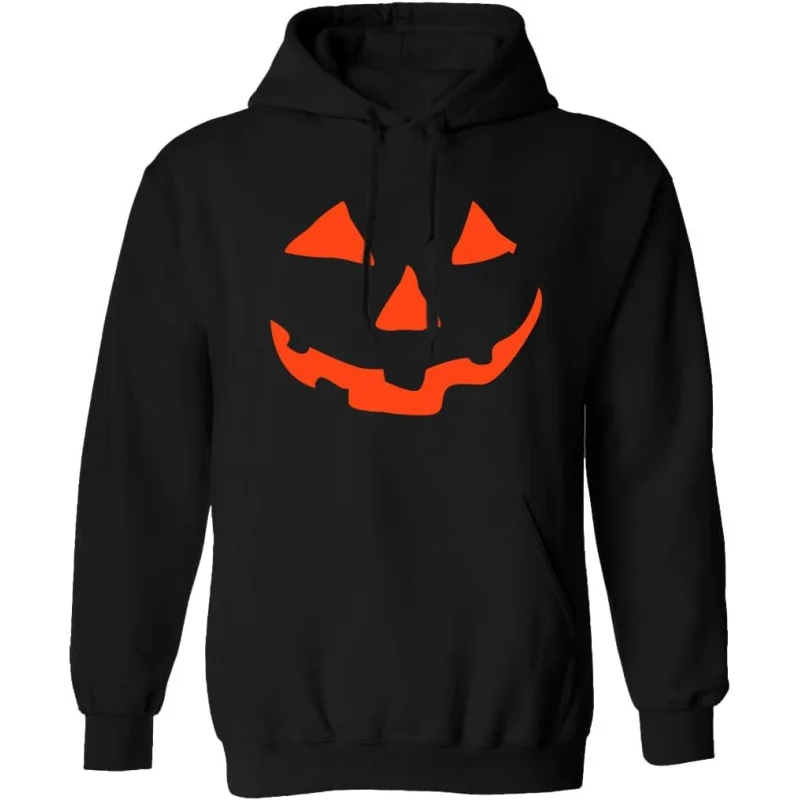 

Men's and Women's Halloween hoodies, funny sports shirts, skull pullovers, Long Sleeves, Black