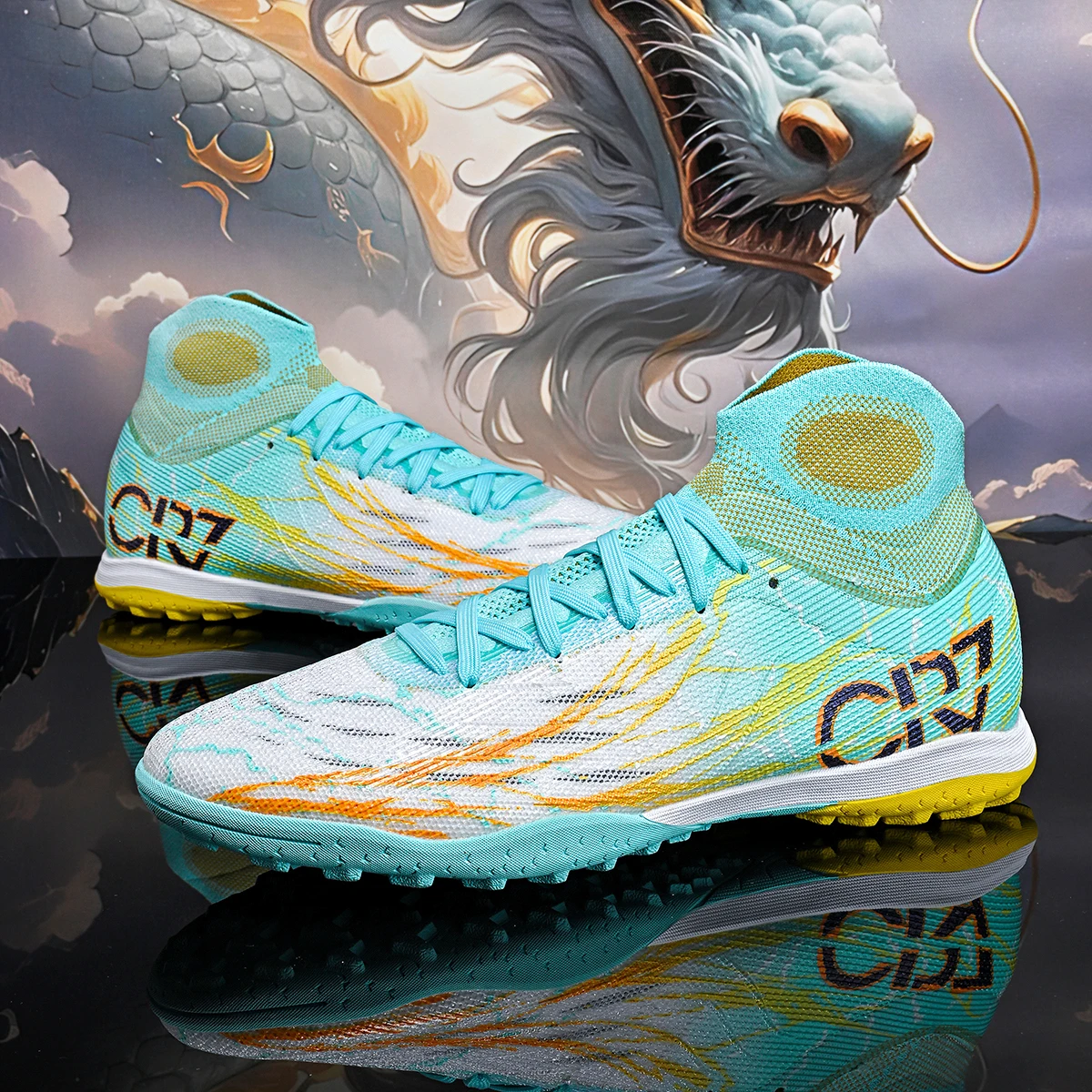 

Stadium men's sports football shoes TF broken nail wear-resistant anti slip