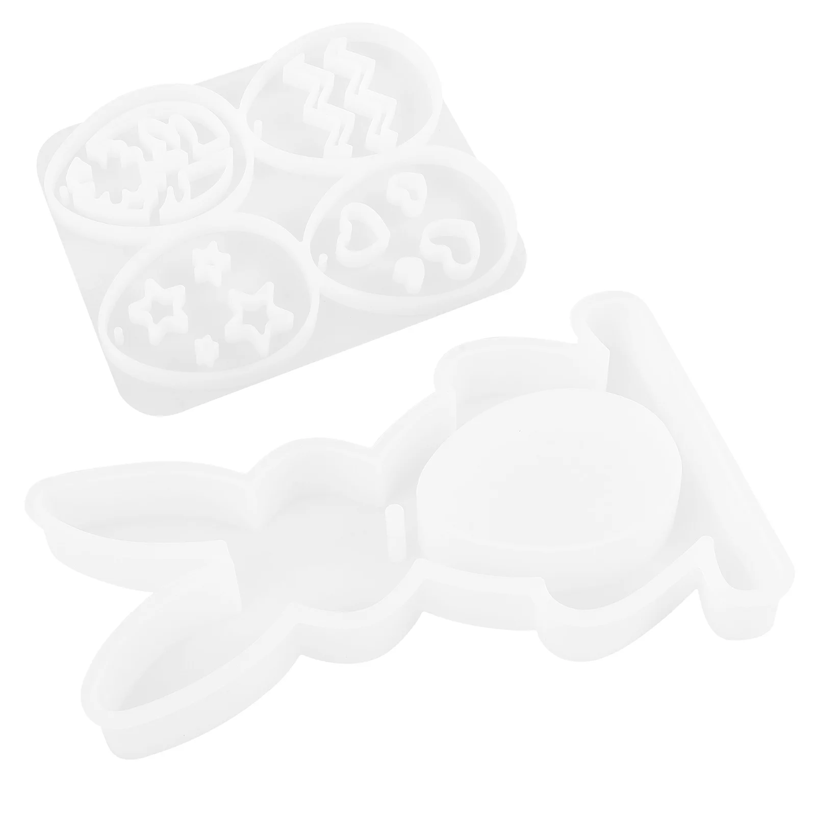 

1 комплект, силиконовая форма для пасхального кролика, яичный сердечник в форме кролика, инструмент «сделай сам», для шоколадного мыла, формы для литья из смолы, праздник