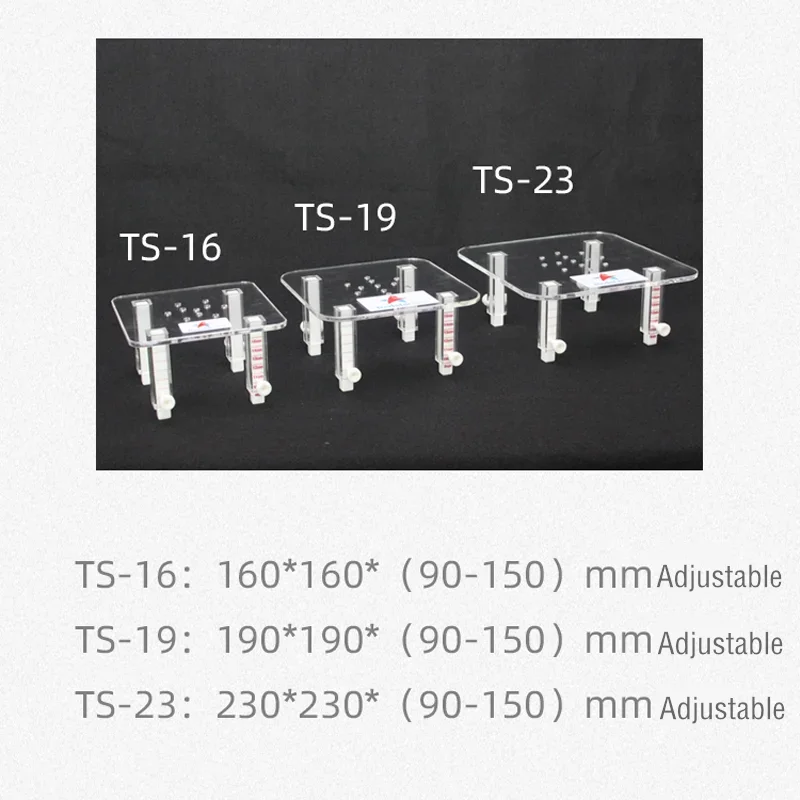 RED STARFISH Acrylic Protein Skimmer Bracket Stand Adjustable Height For Saltwater Reef Aquarium Tank Skimmer Booster Pad