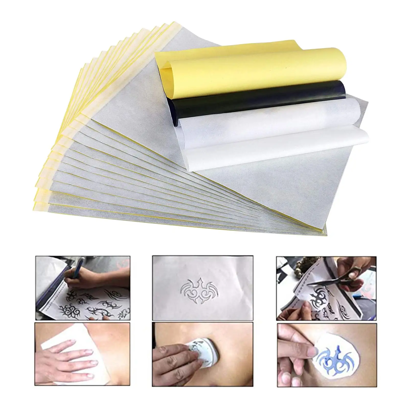 

00pcs Transfer Paper DIY Spirit Thermal Tracing Kit A4 for