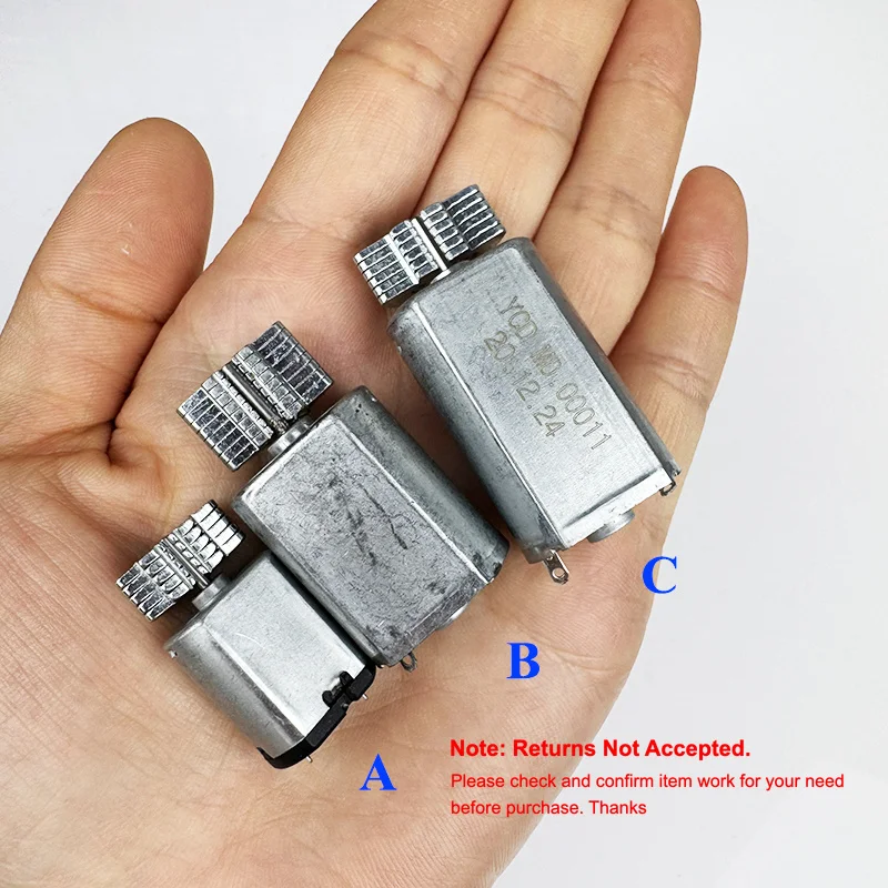 1PC Vibrating Motor DC 1.5V 3V 3.7V 5V 6V Mini 030 130 180 Vibration Eccentric Wheel Vibrator DIY Massager Feeder