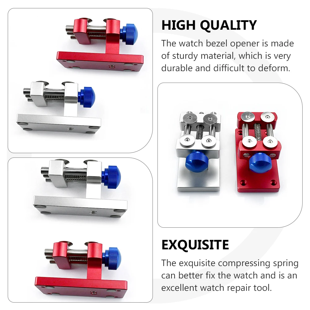 مزيل إطار الساعة القوي يقلل من الانزلاق والخدش ممتاز لأحجام مختلفة فتاحة إطار الساعة