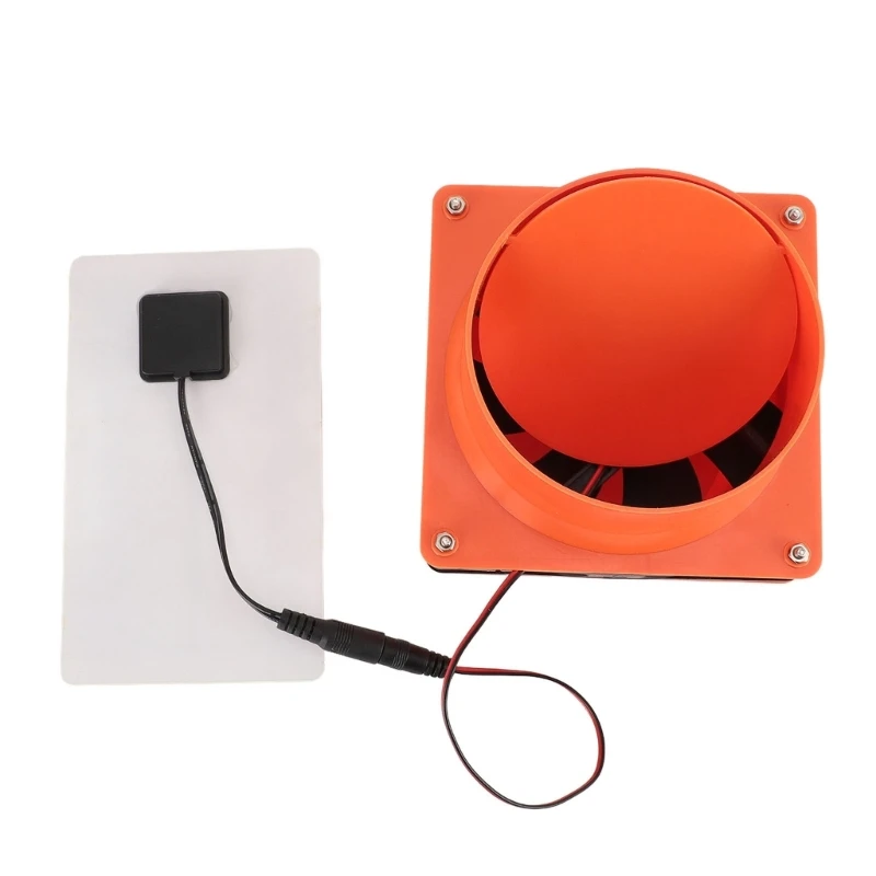 97QC Solars Power Fan Fan for Outdize Camping and Green Energys Phatilation