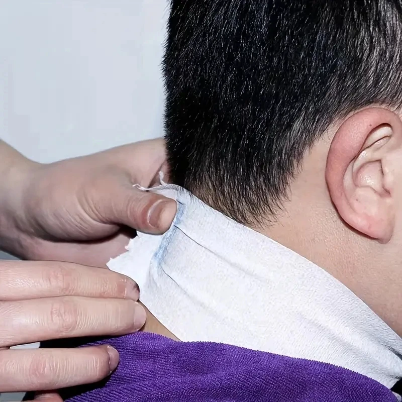 ورق حماية الرقبة ، ورق الوشاح الذي يستخدم لمرة واحدة ، قص صبغ الشعر ، منع كسر الشعر