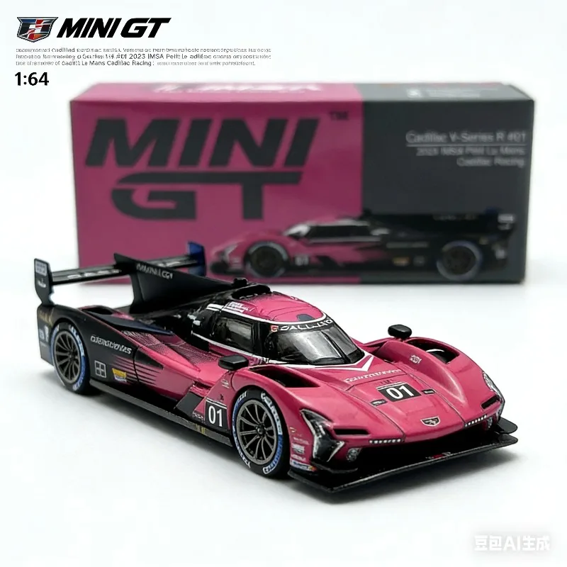 

MINI GT 1:64 # 1010 Cadillac V №. Реалистичная статическая модель автомобиля из сплава 2024 года, коллекционная игрушка-украшение для мальчиков, подарок на праздник.