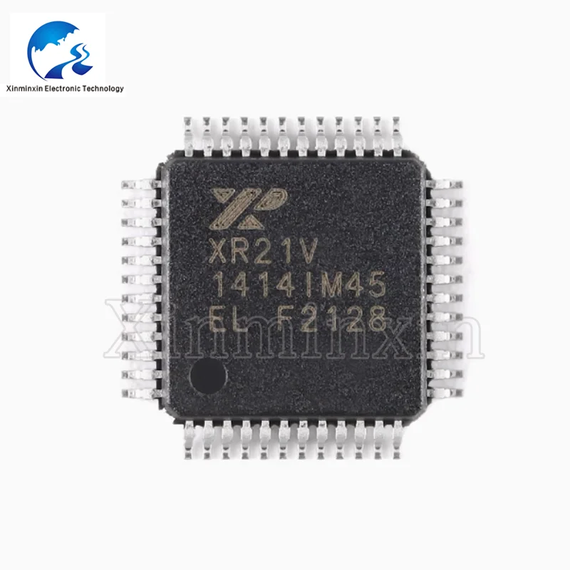 1PCS/LOT XR21V1414IM48 4-channel full speed USB UART  TQFP48  chip new original in stock