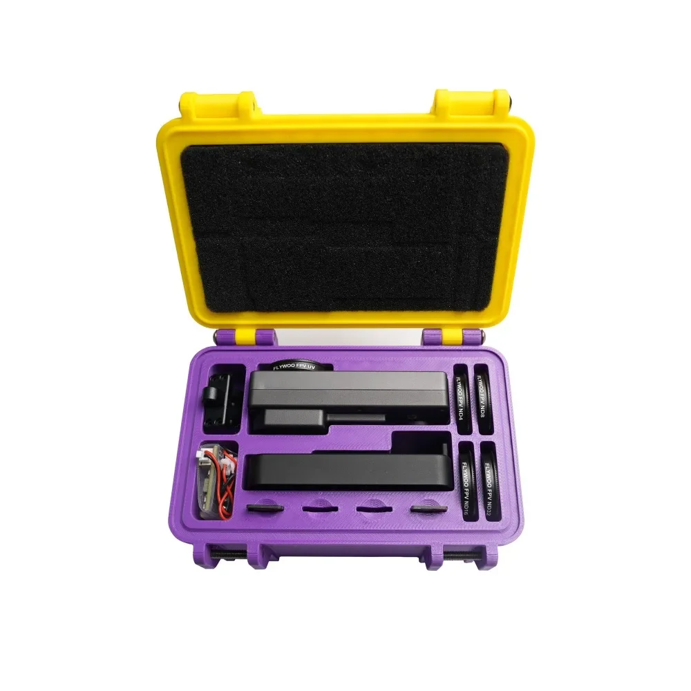 

Ящик для хранения с 3D-печатью для экшн-камеры Flywoo Naked GoPro 2.0/2.1 — противоударный, пылезащитный, легкий, прочный для FPV Drone DIY