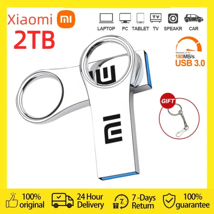 Xiaomi-unidad Flash Ultra Flair USB 3,0, memoria de Metal de alta velocidad, disco U, 2TB, 1TB, 128GB, 256GB, 512GB