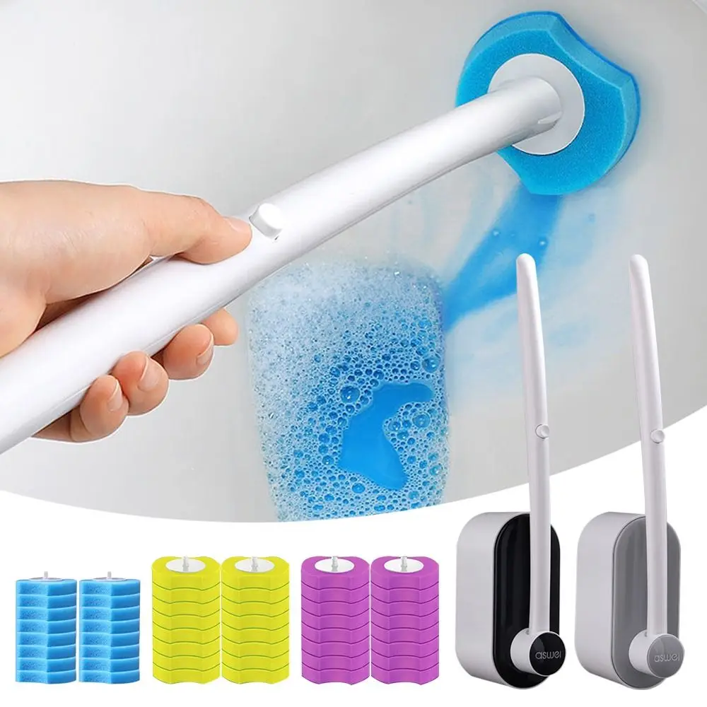 Replacement Disposable Cleaning Tool Bathroom Accessories Toilet Brush Toilet Cleaner Cleaning Brush