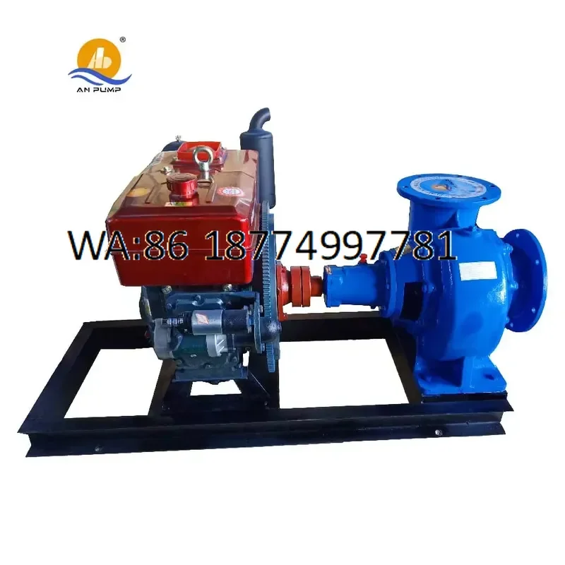 custom Low Noise 20hp Centrifugal Water Pump Irrigation for Engine Mixed Flow Pump for Gold Dredge