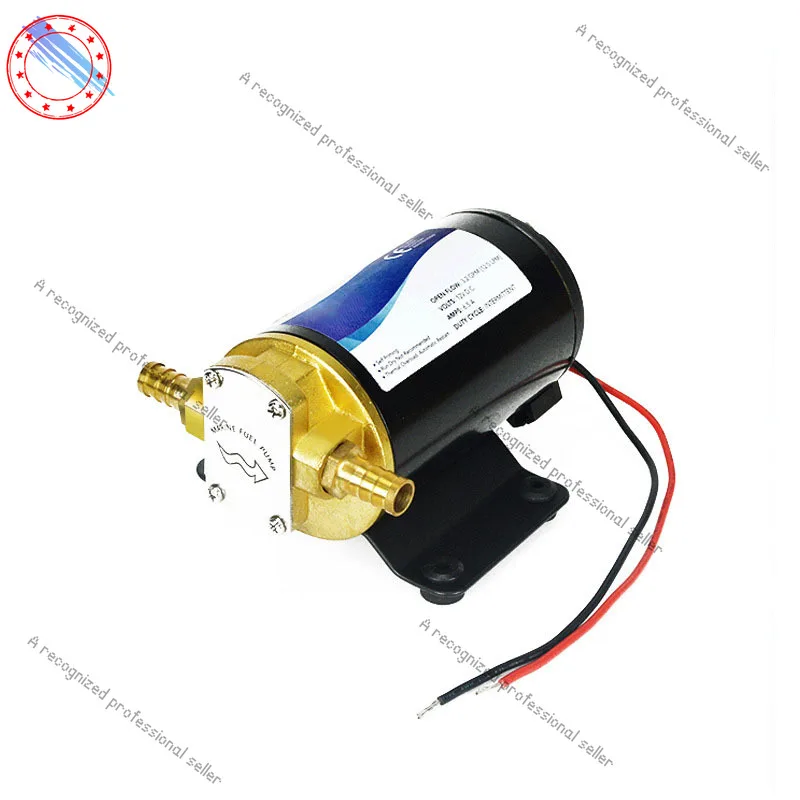 

12V 24V 14L/min Large Flow DC Gear Oil Pump Self-Priming Pump Diesel Pump For Lubricating Oil Engine Oil pure copper gear