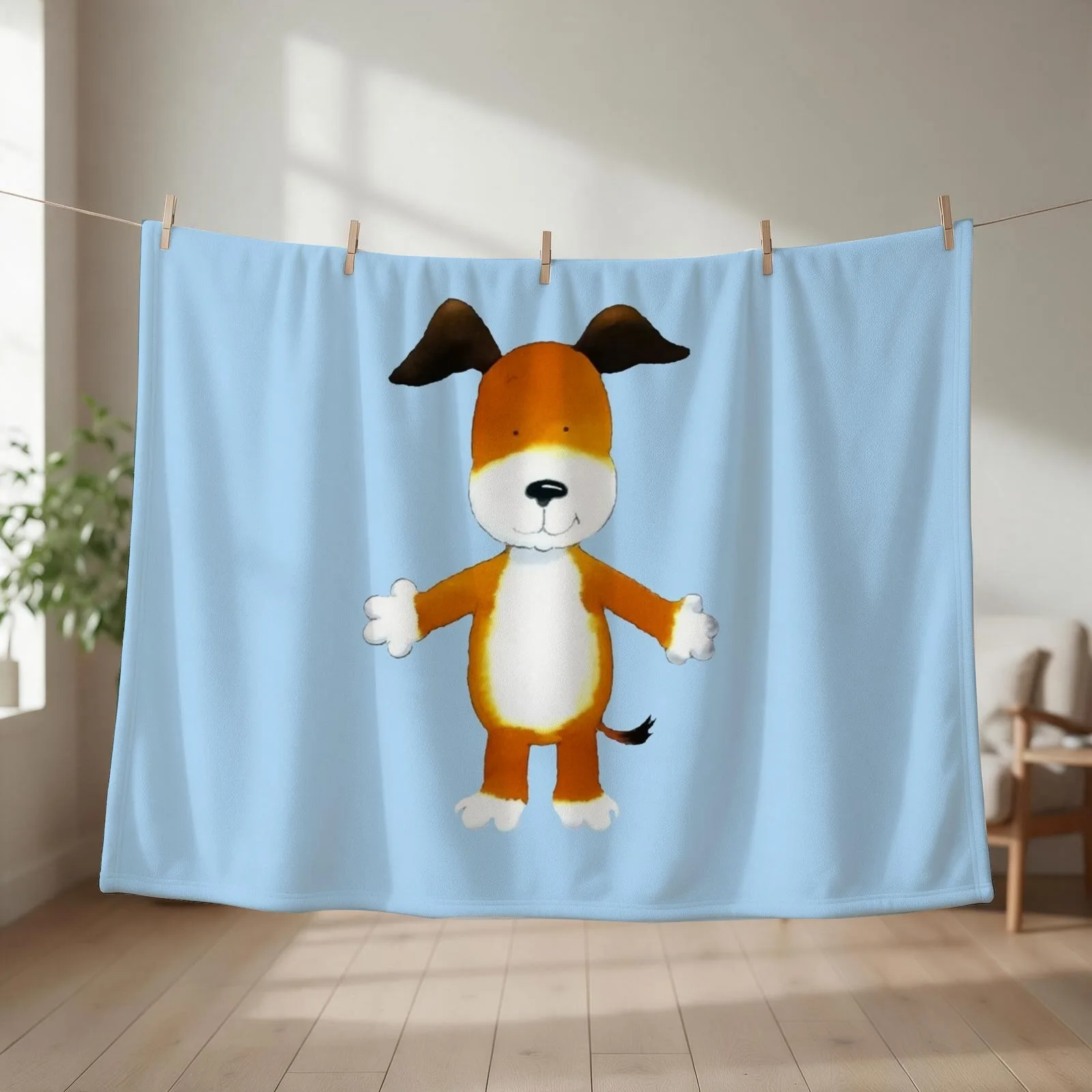 Kipper the dog Throw Blanket Blankets For Baby Multi-Purpose Custom Decorative Beds Blankets