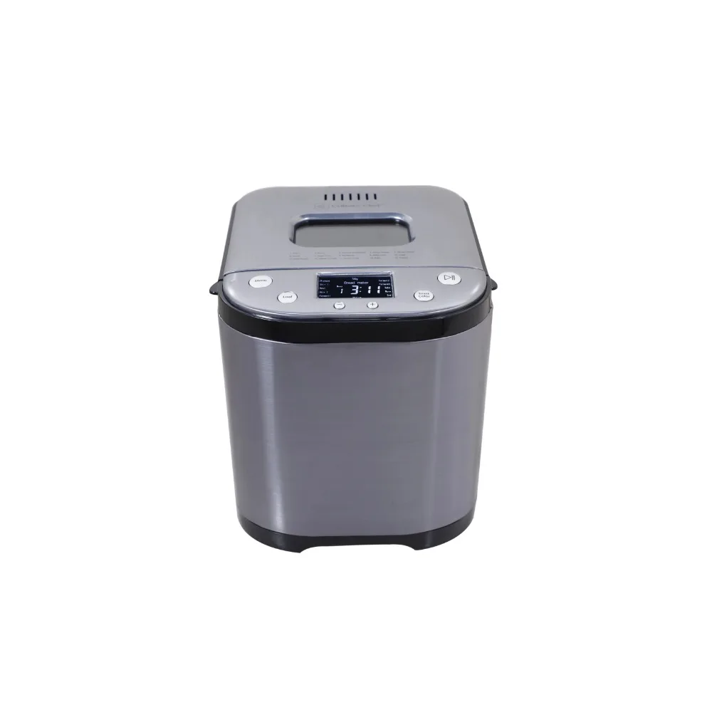 

Bread Maker 2lb XL Loaf Automatic Stainless Steel Kitchen Appliance