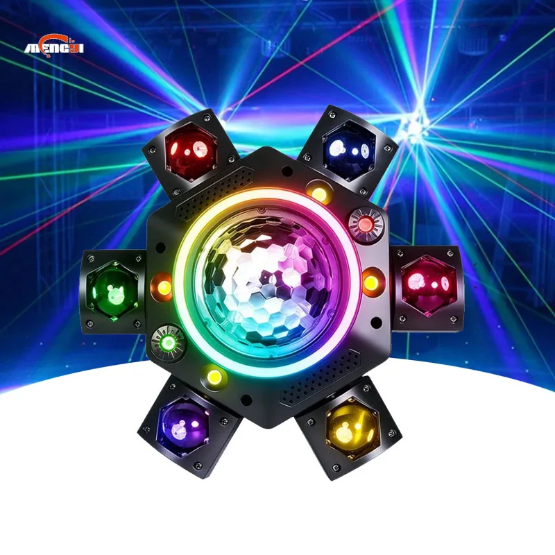 

New Laser Stage Effect Moving Light Bar RGBW KTV Background LED Lighting DMX512 Control