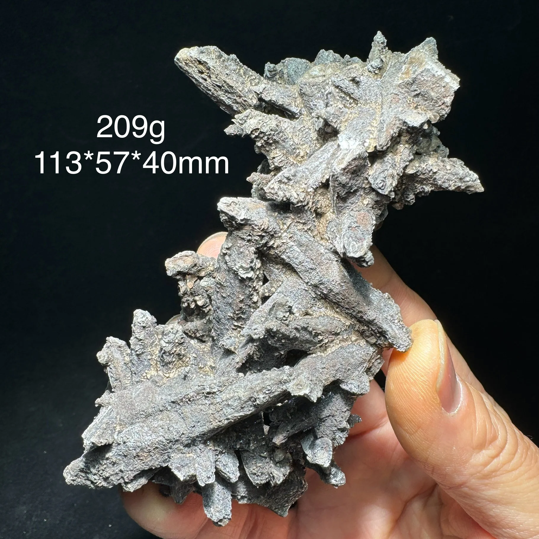 

209g Natural Shiny Calcite Clusters Mineral Specimen With Clean Quartz Crystal Healing Stones Home Decor HuBei China