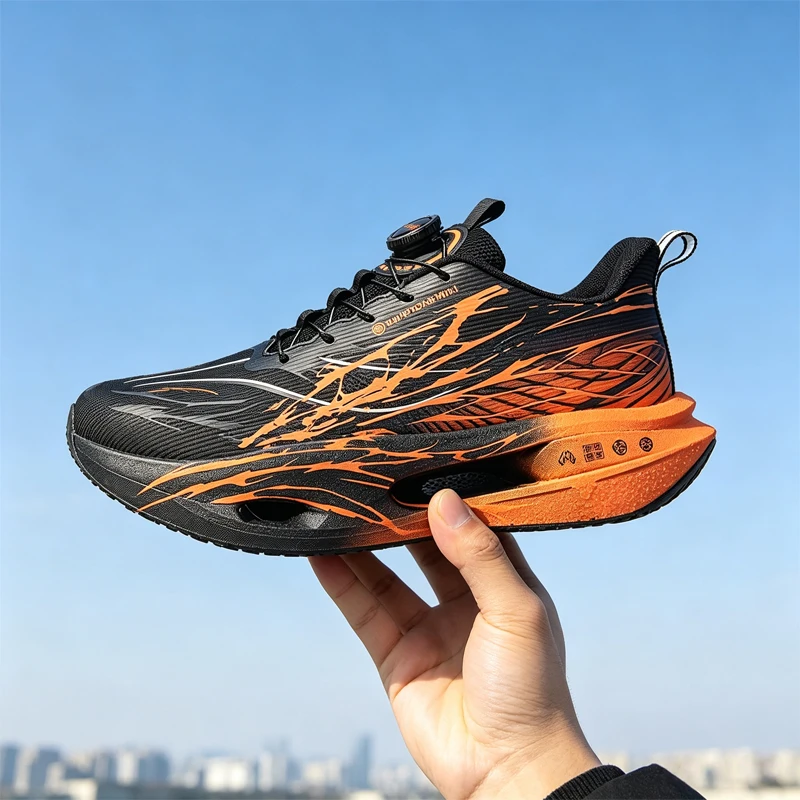 2026New Men flick Running Shoes Comprehensive Training Mens sneakers Comfy Breathable lining hollow out shoe soles Mens trainers