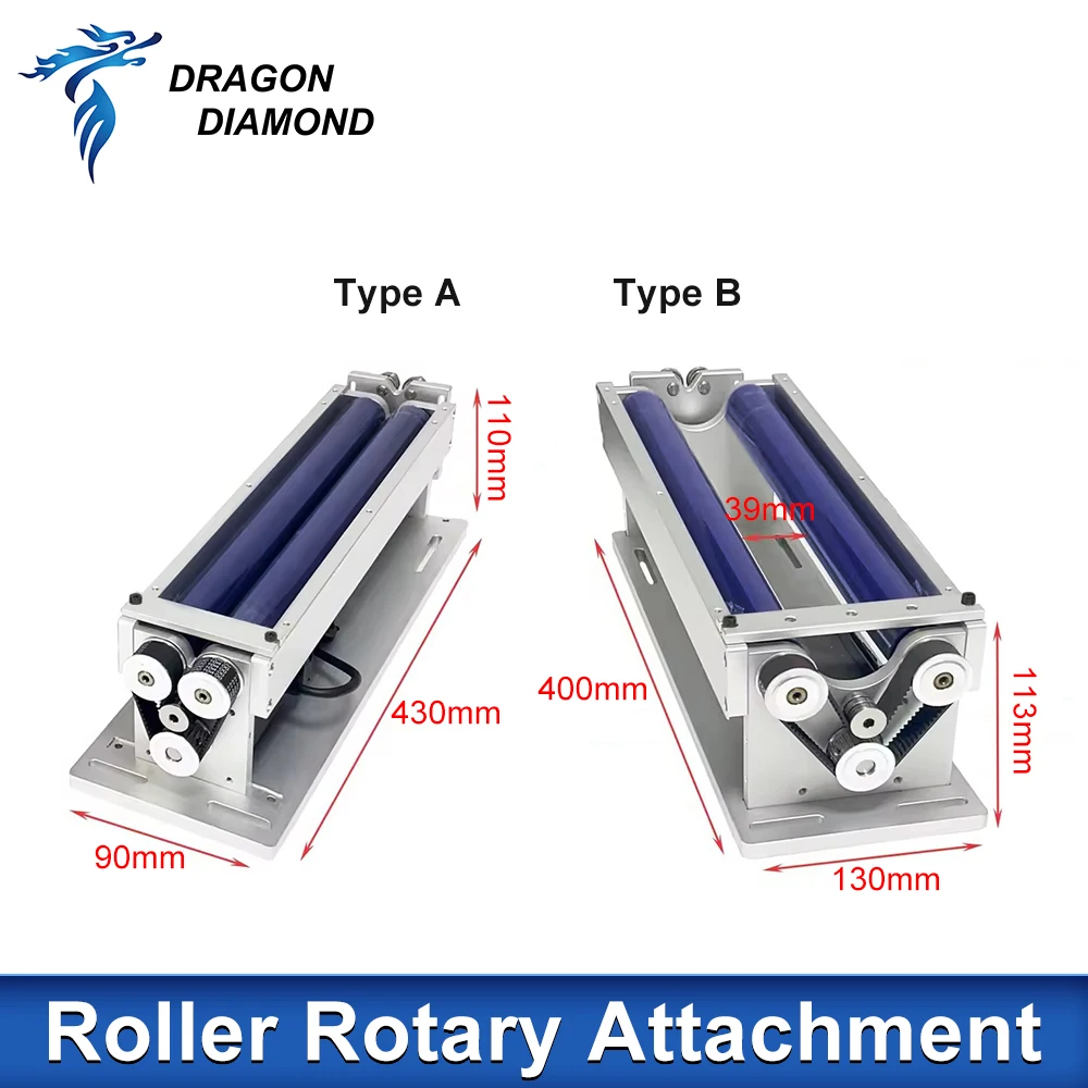 

Roller Rotary Axis Rotary Attachment for Fiber laser Engarving Machine DIY Engarving