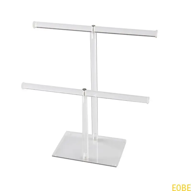 

E0BE Elegant Jewelry Holder Bracelet Holder Jewelry Storage Rack Acrylic Texture